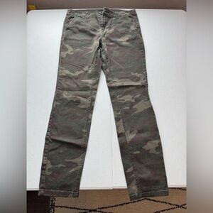 Sanctuary Camo Pants - Olive & Brown